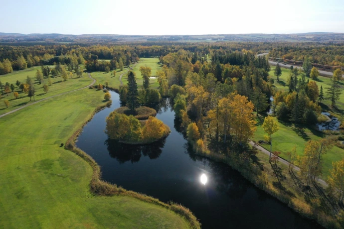 Vue panoramique du parcours