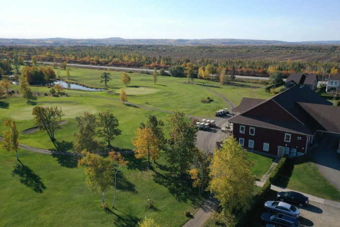 Vue du parcours du Club de golf L’Empress