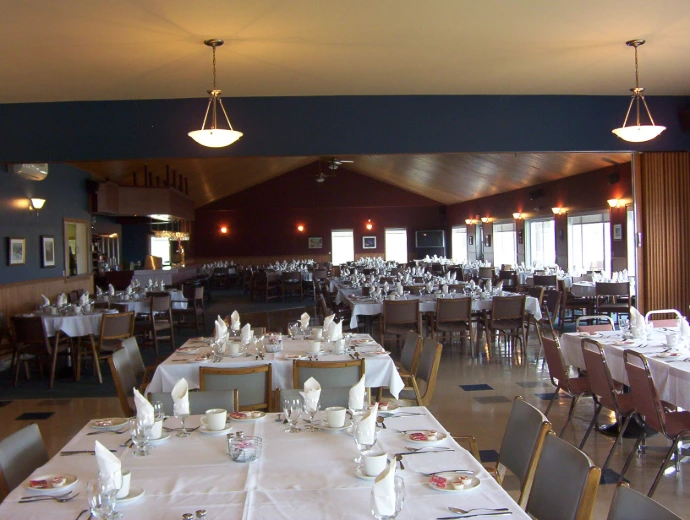Salle de réception du Club de golf L’Empress