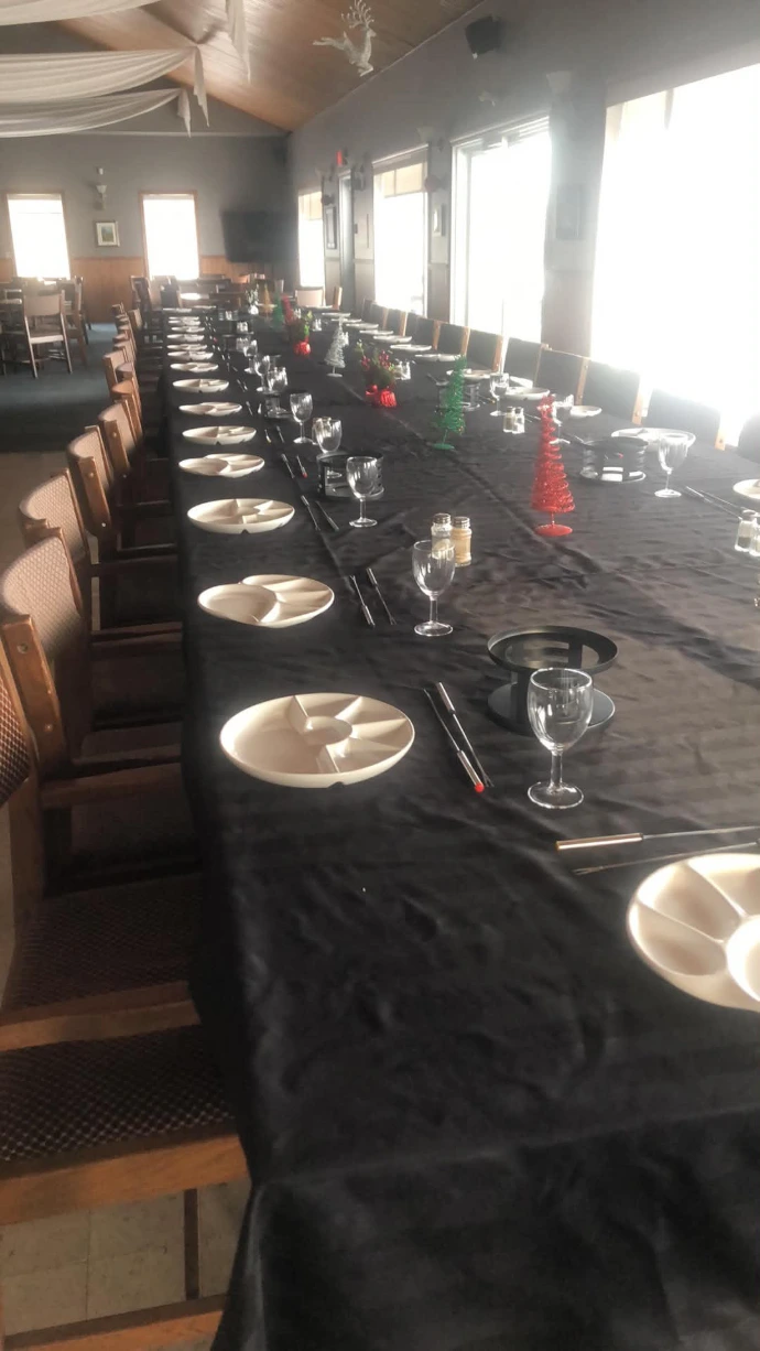 Repas de groupe au Club de golf L’Empress
